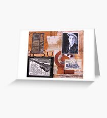 Buster Squares Greeting Card