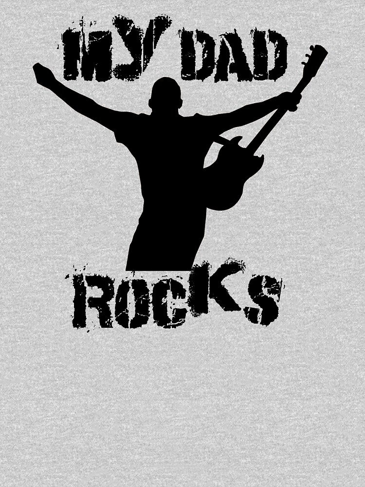 My Dad Rocks Father's Day Gift by Rightbrainwoman