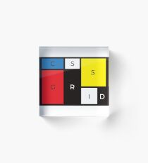 CSS-Raster Acrylblock