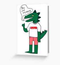Vape God Greeting Card