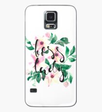 Boss Lady Aquarell, Aquarell Kunst Hülle & Skin für Samsung Galaxy