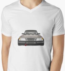Saab 900 - Schwartz Men's V-Neck T-Shirt