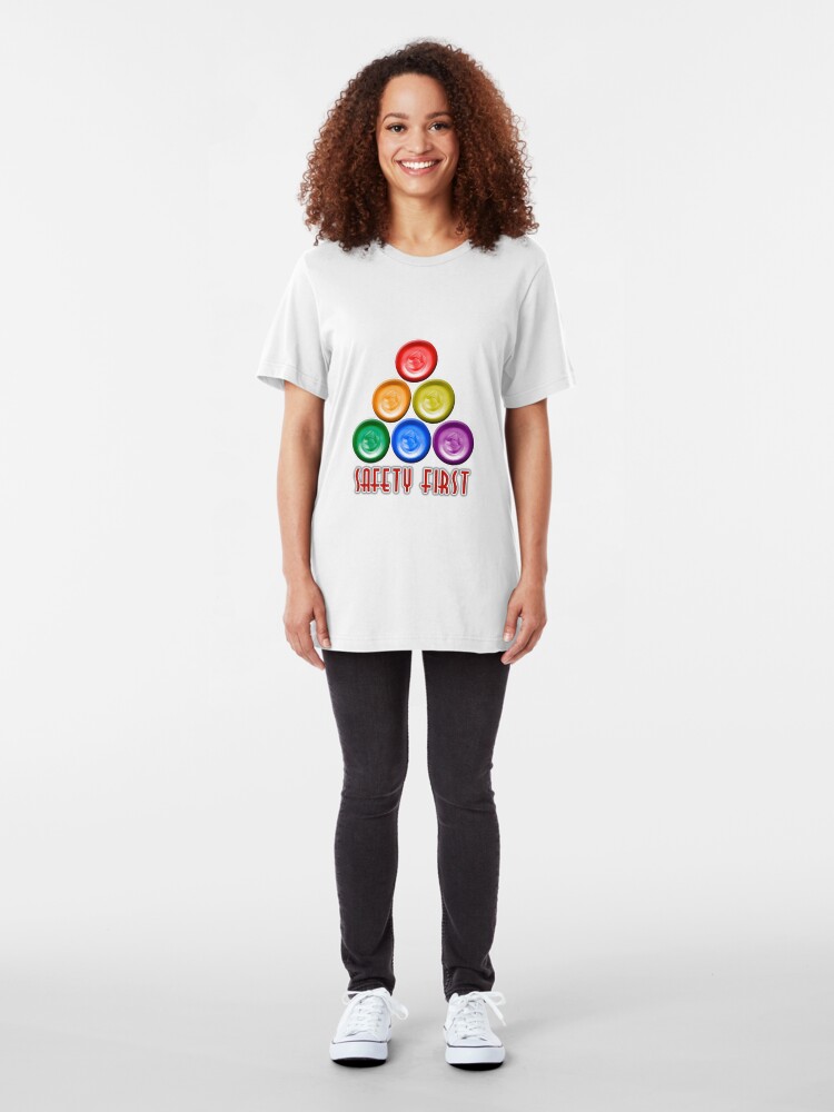 Alternate view of Safety First Slim Fit T-Shirt