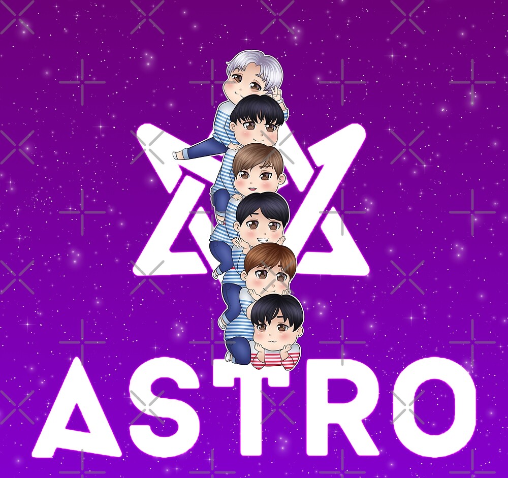 "KPOP Astro Stack" by CHIBOOP | Redbubble