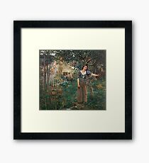 Jeanne d'Arc 1879 Jules Bastian-Lepage Framed Print