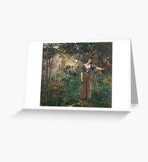 Jeanne d'Arc 1879 Jules Bastian-Lepage Greeting Card