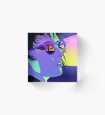 Sleep on the Floor Acrylic Block