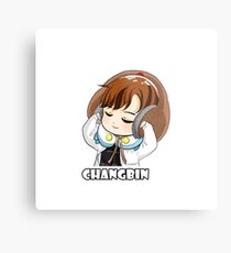 KPOP STRAY KIDS CHANGBIN CHIBI Metal Print