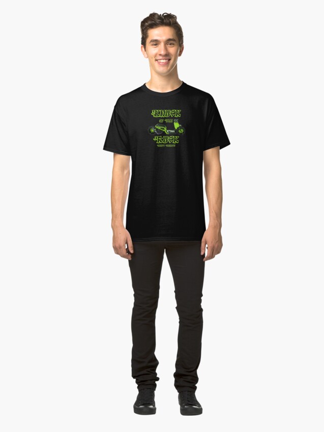 Alternate view of Shift Shirts Knuck If You Ruck – Ruckus Inspired Classic T-Shirt