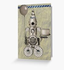 Birthday Robot Greeting Card