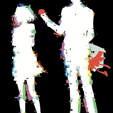 K10 Koikimo Its Too Sick to Call this Love Koi to Yobu ni wa Kimochi Warui  Anime Manga Characters Ryo Amakusa and Ichika Arima Cute Couple Silhouette  with Japanese Kanji x Animangapoi