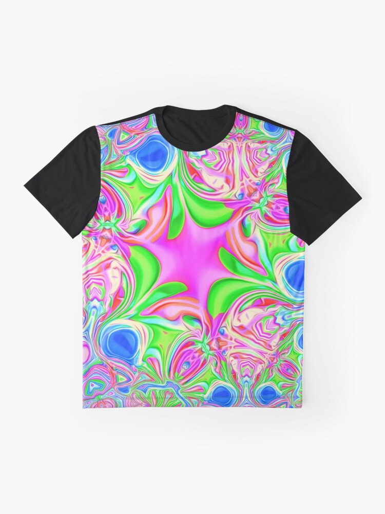 Alternate view of Colors, funky, funky! Graphic T-Shirt