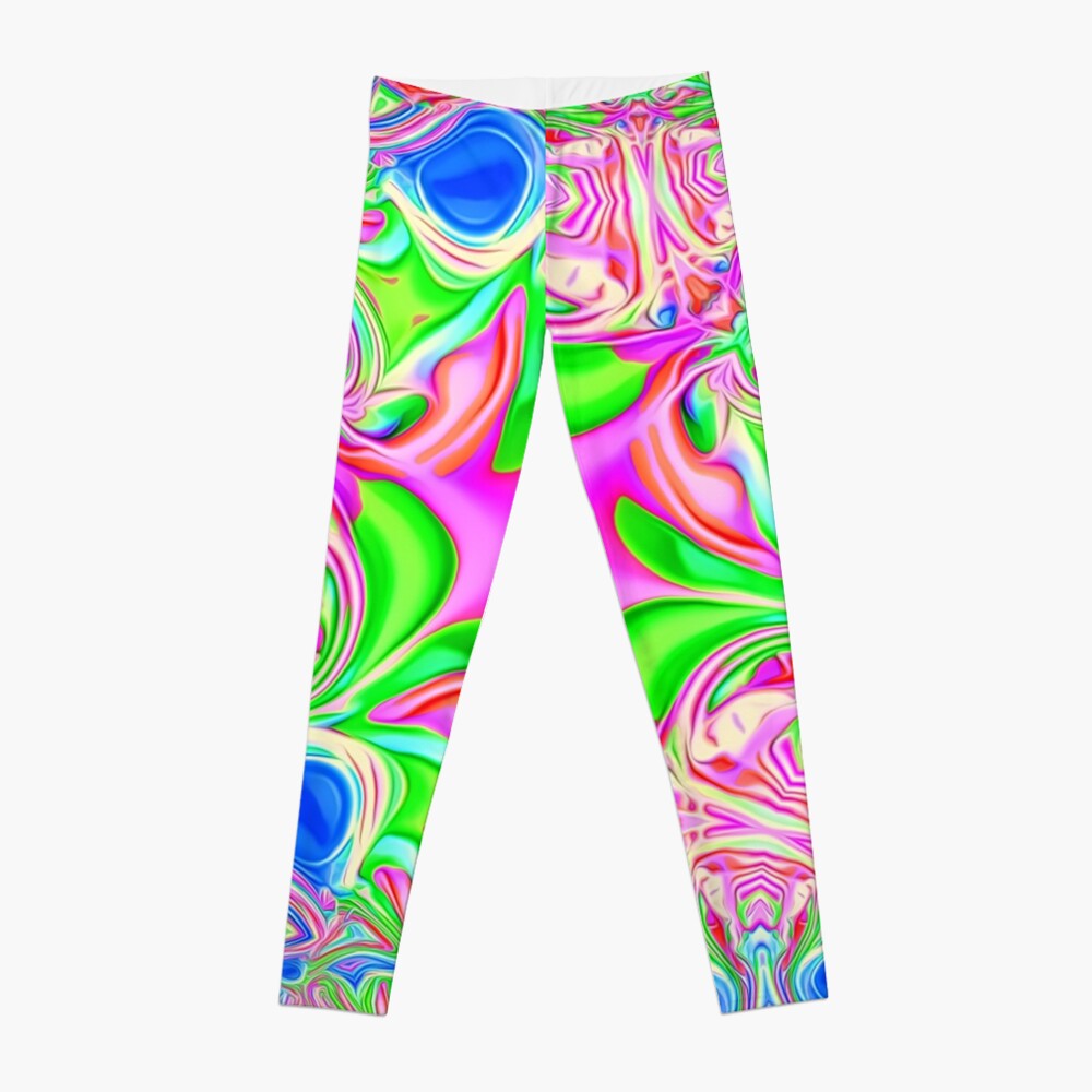 Colors, funky, funky! Leggings