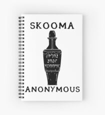 Skooma Anonymous Spiral Notebook
