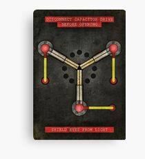 The Flux Capacitor Canvas Print