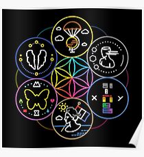 symbol//coldplay Poster