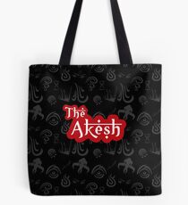 Grey Symbols: Akesh Merchandise Tote Bag