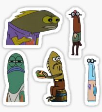 Spongebob Fish Sticker