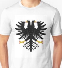Double-headed eagle, emblem, coat of arms, symbol, sign,  eagle, carnival, holiday, carnival costume, Purim Unisex T-Shirt