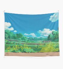 Studio Ghibli Landscape Wall Tapestry