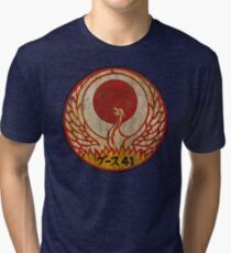 Vintage Emblem 41th Special Unit Tri-blend T-Shirt