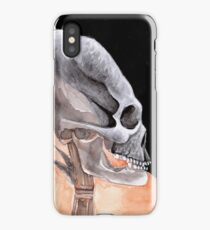 Ancient Elongated Skull Watercolor iPhone Case/Skin