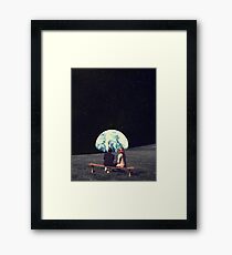 We Used To Live There Framed Print