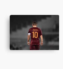 Francesco Totti 10 Canvas Print
