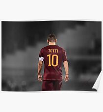 Francesco Totti 10 Poster