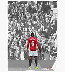 Paul Pogba's Back Poster