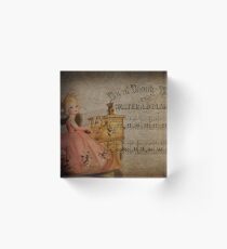 Music Girl Was Destined For Dumpster! Acrylic Block