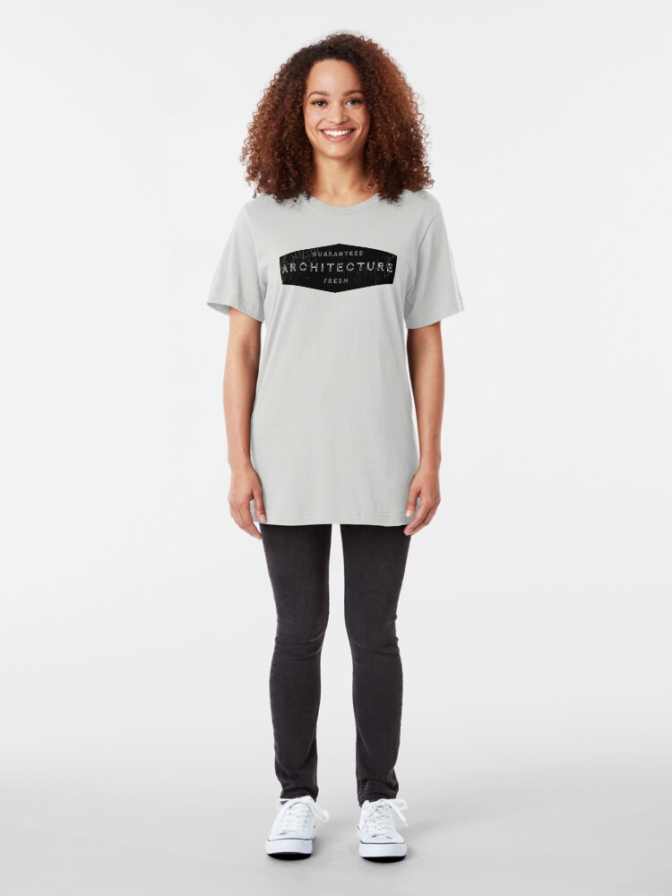 Alternate view of Architecture - Guaranteed Fresh! Slim Fit T-Shirt