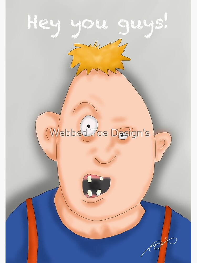 ""Hey you guys!" Sloth. The Goonies" Canvas Print by TDCartoonArt