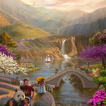 Artwork thumbnail, Paradise in a Valley by Esalazar