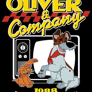  Disney Oliver & Company Dodger Why Should I Worry? T