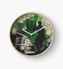 Resi 1 Chris Redfield Minimalist Art Clock