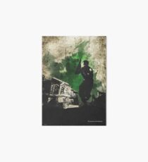Resi 1 Chris Redfield Minimalist Art Art Board