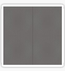 monochrome strobe Sticker