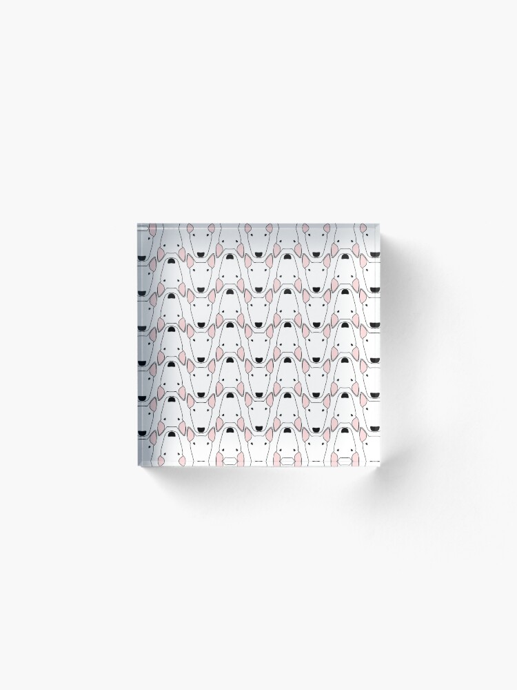 Alternate view of Bully Gridlock Acrylic Block