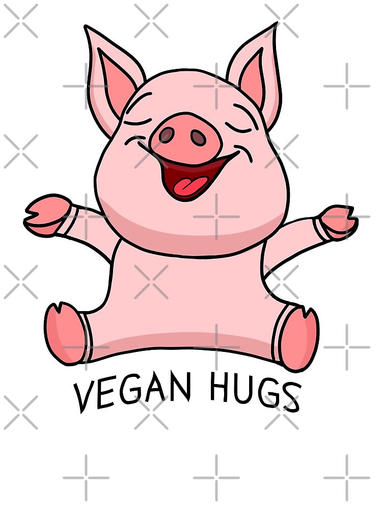 cozy hugs pig