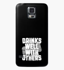 Getränke gut mit anderen Hülle & Klebefolie für Samsung Galaxy