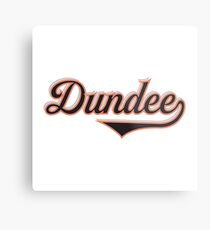 Dundee Scotland - Vintage Sports Typography Metal Print