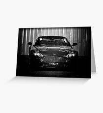 James bonds car Greeting Card