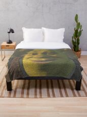 Shrek 2: Electric Boogaloo Throw Blanket