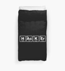 Hacker - Periodic Table Duvet Cover