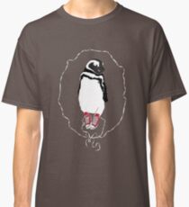Happy Penguin in Converse Classic T-Shirt