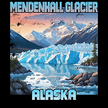 Mendenhall Glacier Aurora T-shirt