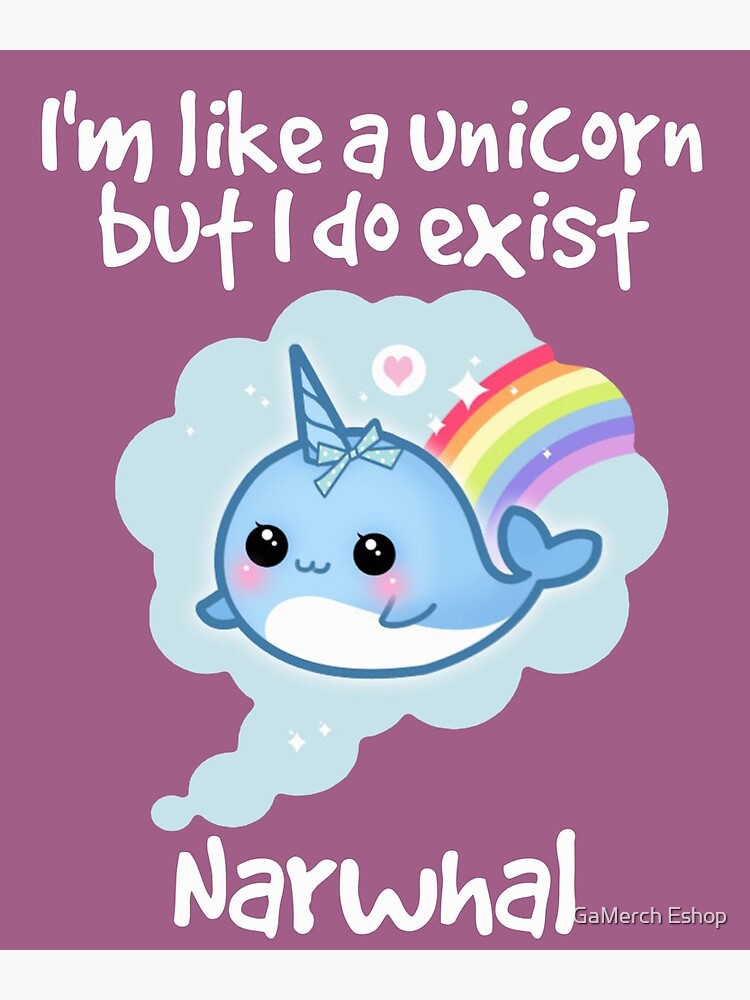 Cute Narwhals Poster