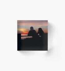 Together, End of Day ♥ Acrylic Block