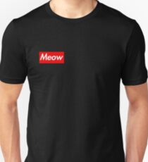 Meow Supreme Parody Unisex T-Shirt